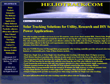 Tablet Screenshot of heliotrack.com